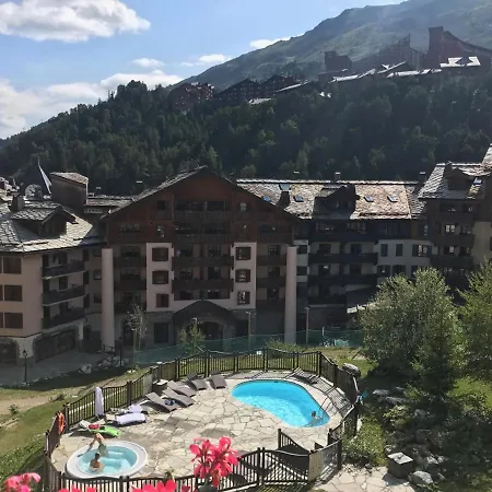 Apartment 2 Personnes - Hameau Du Glacier Arc 1950 Le Village Les Arcs (Savoie)